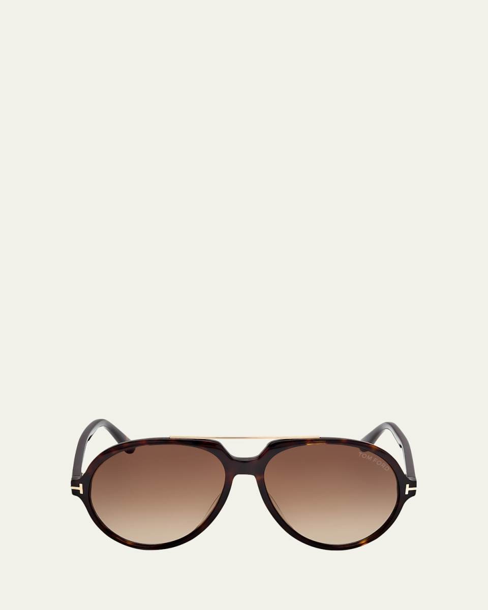 Aalto Acetate Round Sunglasses